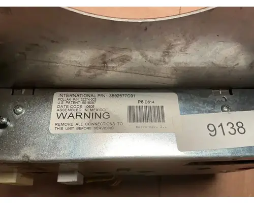 INTERNATIONAL 9200I Instrument Cluster