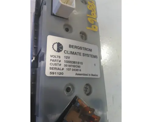 INTERNATIONAL 9200I TEMPERATURE CONTROL