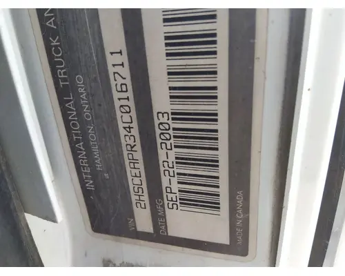 INTERNATIONAL 9200I WHOLE TRUCK FOR RESALE