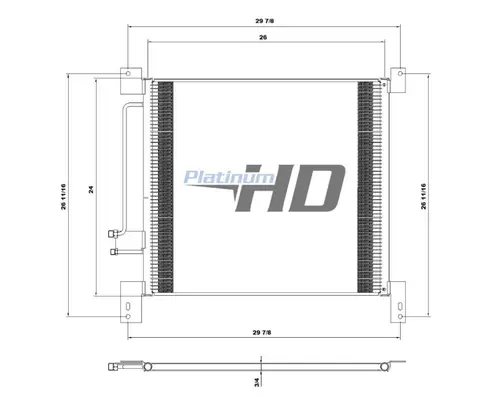 INTERNATIONAL 9200 Condenser