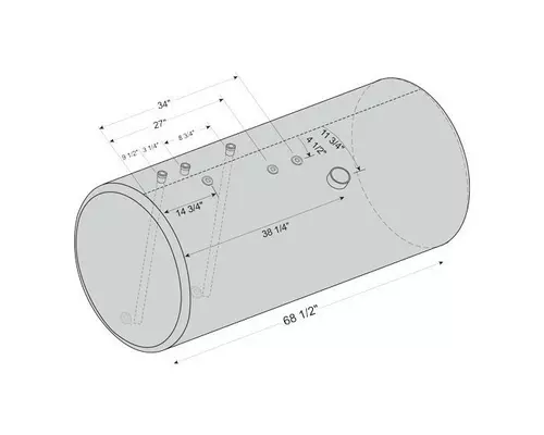 INTERNATIONAL 9200 FUEL TANK