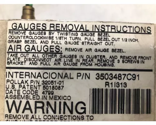 INTERNATIONAL 9200i Gauges (all)