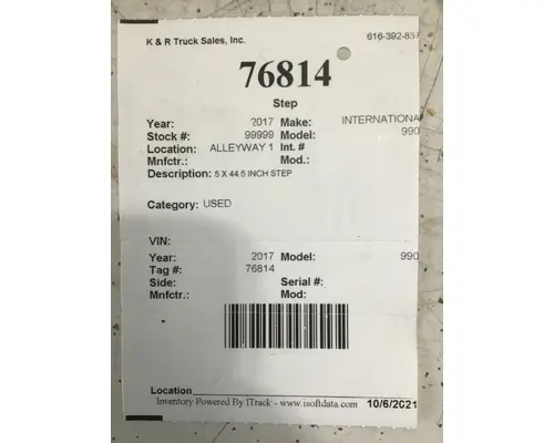 INTERNATIONAL 9200i Step
