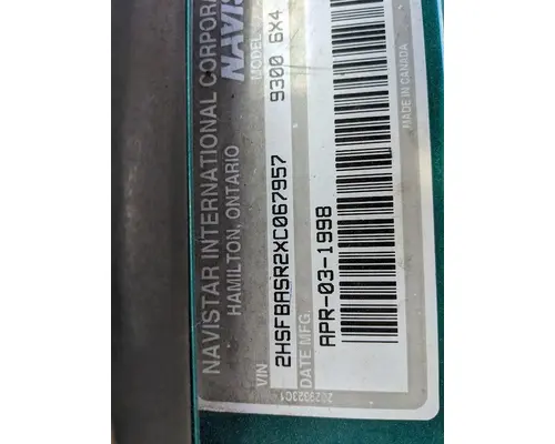 INTERNATIONAL 9300 Complete Vehicle
