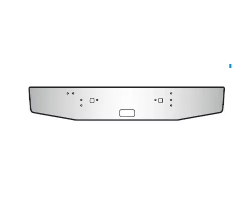INTERNATIONAL 9370 1981-1996 BUMPER ASSEMBLY, FRONT