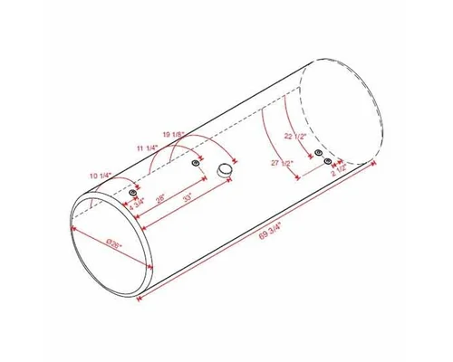 INTERNATIONAL 9400 1987-1996 FUEL TANK