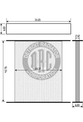 INTERNATIONAL 9400_IN9404 Radiator