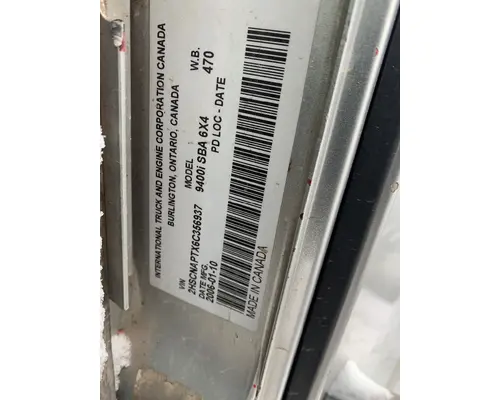 INTERNATIONAL 9400I Cab Mount