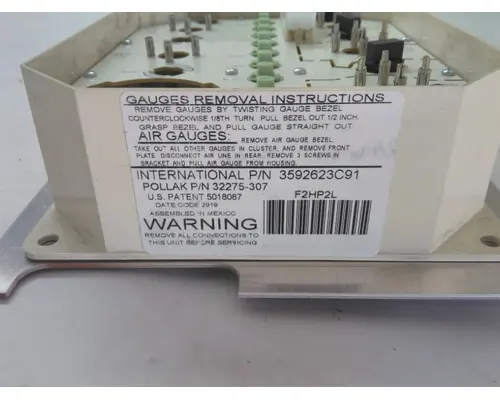 INTERNATIONAL 9400I Instrument Cluster