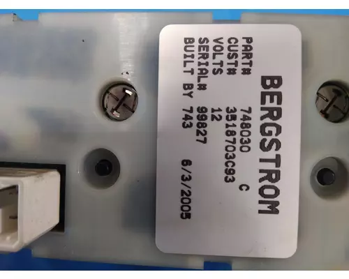 INTERNATIONAL 9400I TEMPERATURE CONTROL