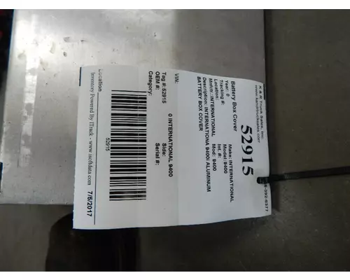 INTERNATIONAL 9400 Battery Box