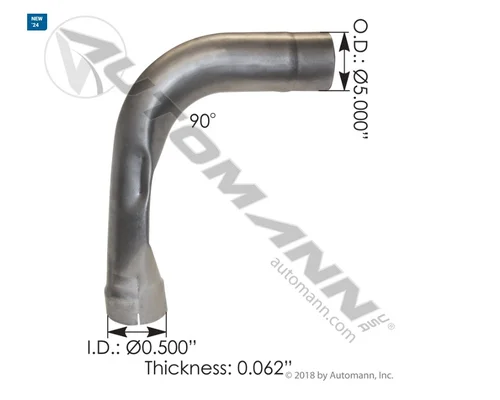 INTERNATIONAL 9400 EXHAUST PIPE