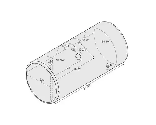 INTERNATIONAL 9400 FUEL TANK