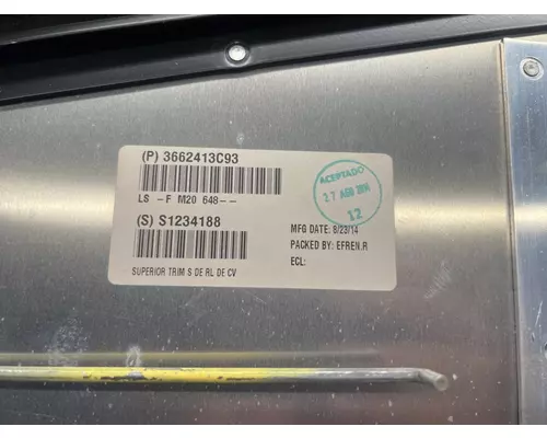 INTERNATIONAL 9400 Interior Trim Panel