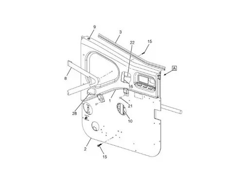 INTERNATIONAL 9400 Interior Trim Panel