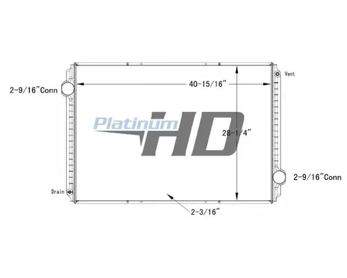 INTERNATIONAL 9400 RADIATOR ASSEMBLY