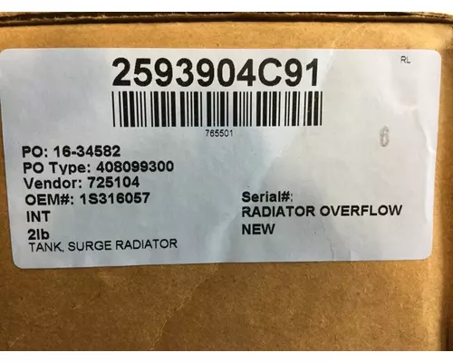 INTERNATIONAL 9400 Radiator Overflow Bottle