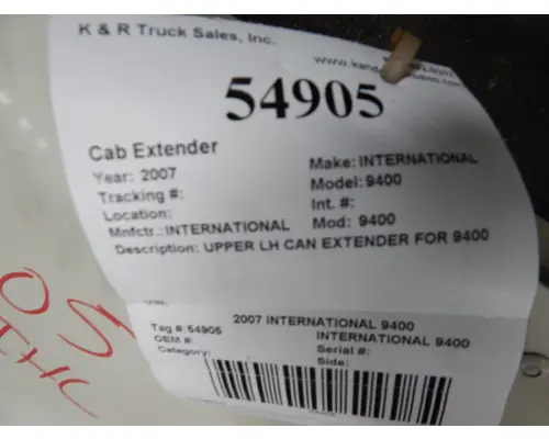 INTERNATIONAL 9400 Side Fairing