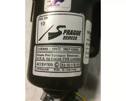 INTERNATIONAL 9400 Wiper Motor, Windshield