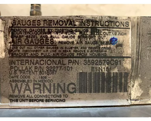 INTERNATIONAL 9400i Gauges (all)