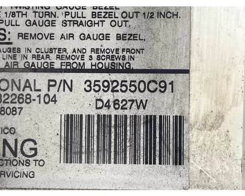 INTERNATIONAL 9400i Gauges (all)