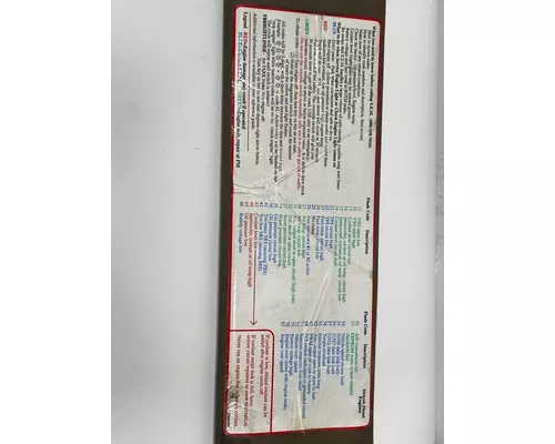 INTERNATIONAL 9400i Sun Visor (External)