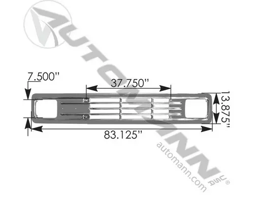 INTERNATIONAL 9600 1981-1988 GRILLE