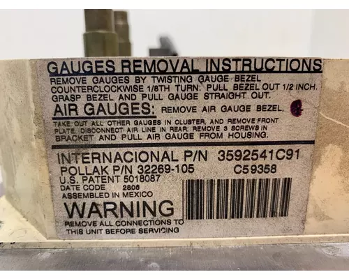 INTERNATIONAL 9900 Eagle Gauges (all)