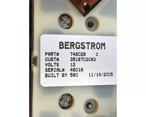 INTERNATIONAL 9900I Heater or Air Conditioner Parts, Misc.