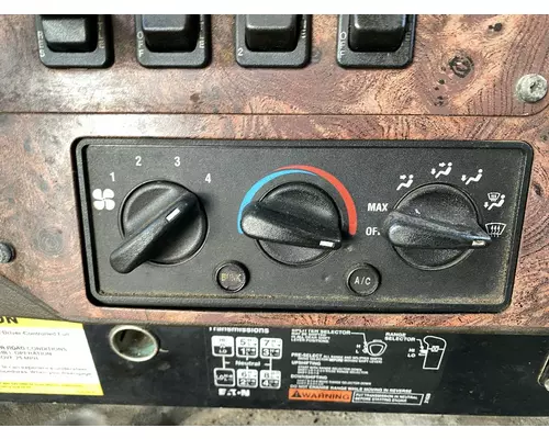 INTERNATIONAL 9900I Temperature Control