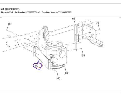 INTERNATIONAL 9900 Air CleanerParts 