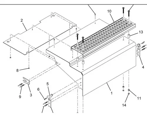 INTERNATIONAL 9900 Battery Box Cover