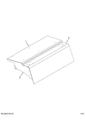 INTERNATIONAL 9900 Battery Box Cover