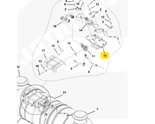 INTERNATIONAL 9900 Bracket, Misc