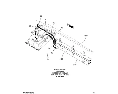 INTERNATIONAL 9900 Bracket, Misc