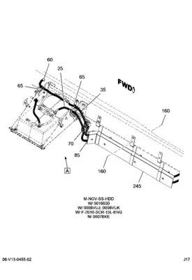 INTERNATIONAL 9900 Bracket, Misc