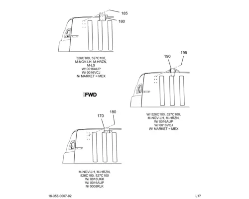 INTERNATIONAL 9900 Bracket, Misc