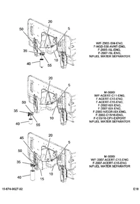 INTERNATIONAL 9900 Brackets, Misc.