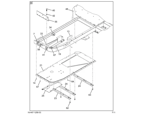 INTERNATIONAL 9900 Cab Mount 