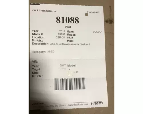 INTERNATIONAL 9900 Dash Panel