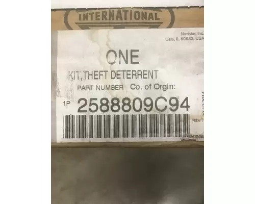 INTERNATIONAL 9900 Electrical Parts, Misc.