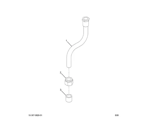 INTERNATIONAL 9900 HOSE  TUBE