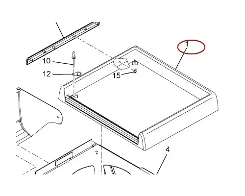 INTERNATIONAL 9900 Interior Parts, Misc.