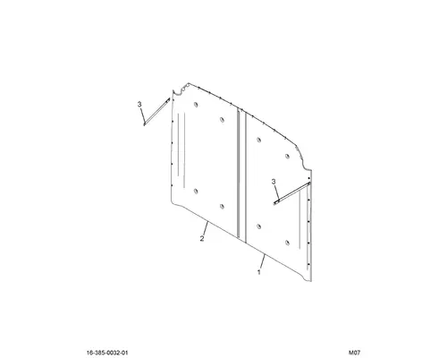 INTERNATIONAL 9900 Interior Trim Panel