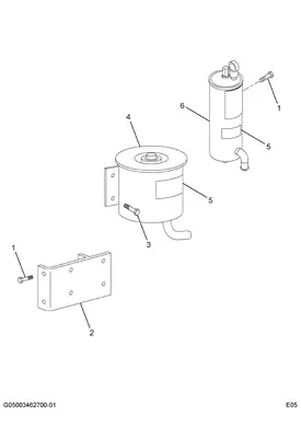 INTERNATIONAL 9900 Power Steering Reservoir 