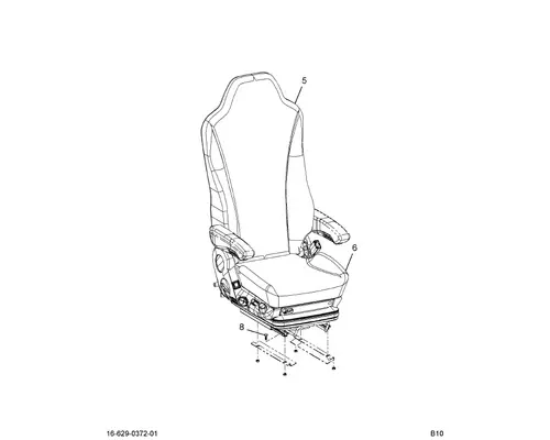 INTERNATIONAL 9900 Seat, Front