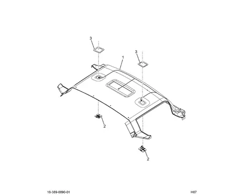 INTERNATIONAL 9900 Sleeper Parts