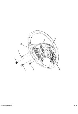 INTERNATIONAL 9900 Steering Wheel