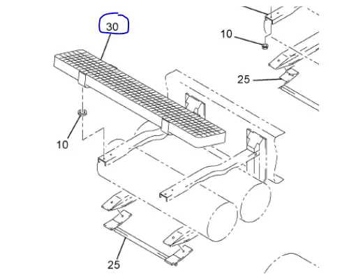 INTERNATIONAL 9900 Step (Frame, Fuel Tank, Fairing)