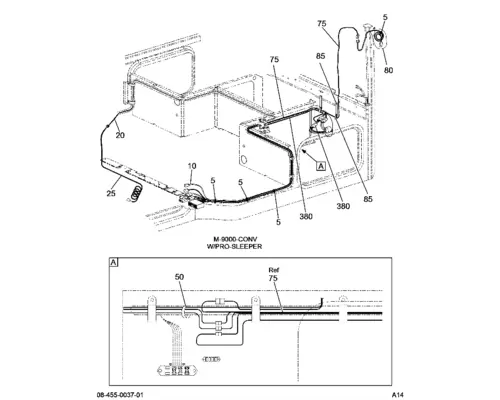 INTERNATIONAL 9900 WIRING HARNESS